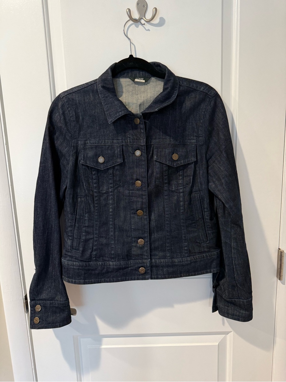 J. Crew Vintage Dark Indigo Denim Jacket